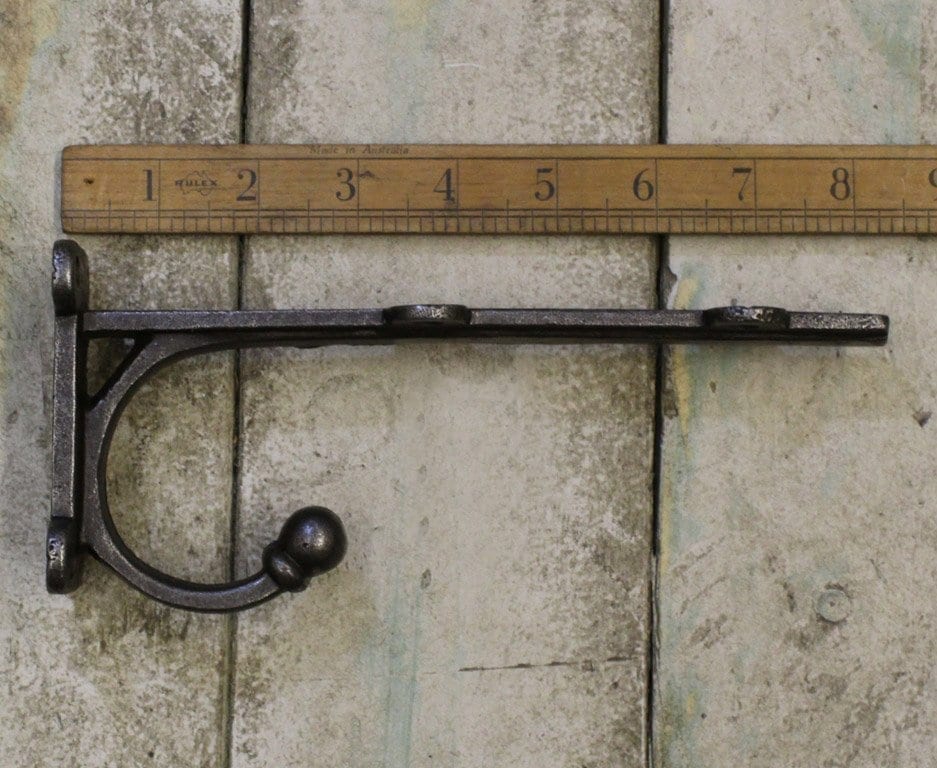 Shelf Bracket Hook TRANBY Cast Antique Iron 200mm