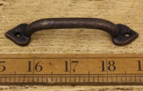 Pull Handle Spearhead Shape Antique Copper 100mm