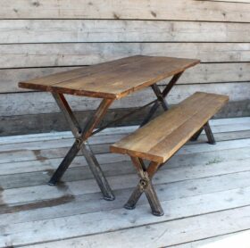 Table End Frame CROSS Section Mild Steel 50mm x 50mm x 710mm