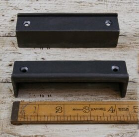 Rim Lock Keep Heavy Plain Cast Iron Medium 115mm