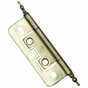Flush Hinge c/w Finial EB 50mm / 2.0"
