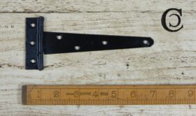 Tee Hinge Pressed Black Wax 150mm TBD