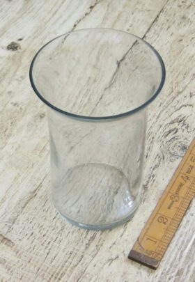 Glass ONLY for Candle Holder 100mm x 75mm (Diameter at widest)
