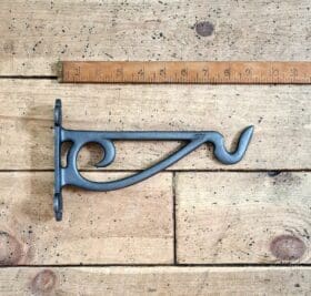Shelf Bracket Plant Hanger ACACIA Cast Iron Hook 140mm x 230mm