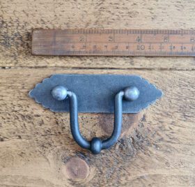 Drop Handle Heavy KUBEK ABERFORD Cast Antique Iron 125mm