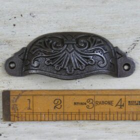 Cup Handle Standard ORNATE Design Cast Antique Iron TBD