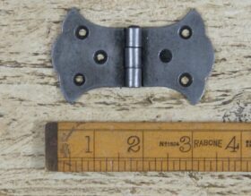 Butterfly Hinge Equal Steel Waxed Antique Iron 85mm x 45mm