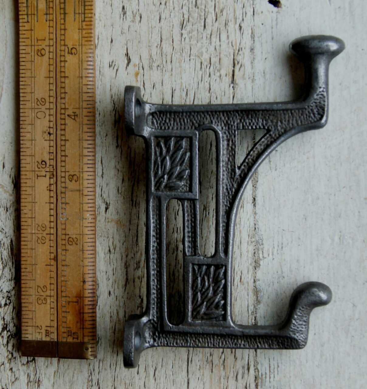 Hat & Coat Hook MACKINTOSH Antique Iron 125mm
