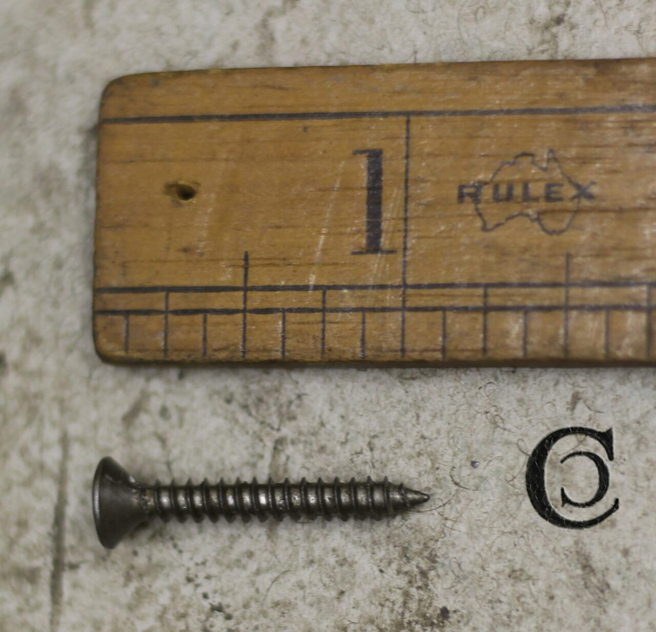 Wood Screw Pozi Flat Ant Iron Countersunk 6g x 3.5mm x 25mm see '49'