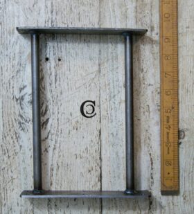 Shelf Support Bracket ACRO Antique Iron 230mm High x 180mm Deep
