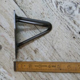 Hairpin Leg Furniture Foot 3 Prong 100mm Antique Iron 100mm use '09' code