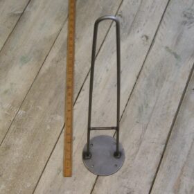 Hairpin Leg Circular Plate Welly Boot Antique Iron 710mm