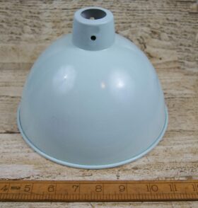 Pendant Hanging Light Shade STUDY Duck Egg Blue 215mm
