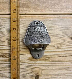 Bottle Opener Wall Mounted HERTOG JAN Cast Antique Iron