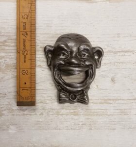 Bottle Opener Wall Mounted BOW TIE Antique Iron LAUGHING