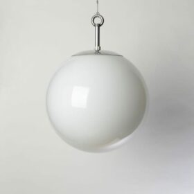 Glass Ball Globe Matt OPALINE Glass Hand Blown 254mm Diameter - TBD