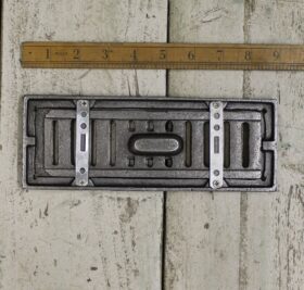 Air Vent Adjustable Sliding DALTON Cast Iron 225mm x 82mm