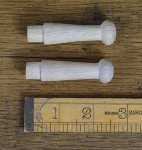 Peg Shaker Style Beech 65mm x 20mm Diameter