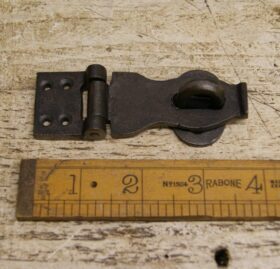 Hasp & Staple Cast Iron Black 100mm (IMHS5)