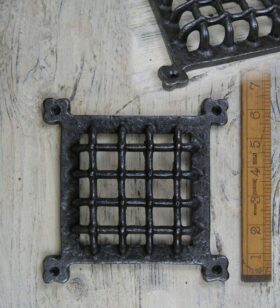 Ventilation Grille Extraction Cover Cast Iron 160mm x 160mm
