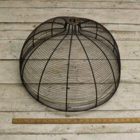 Pendant Shade BELL CAGE Antique Copper 500mm Diameter - TBD