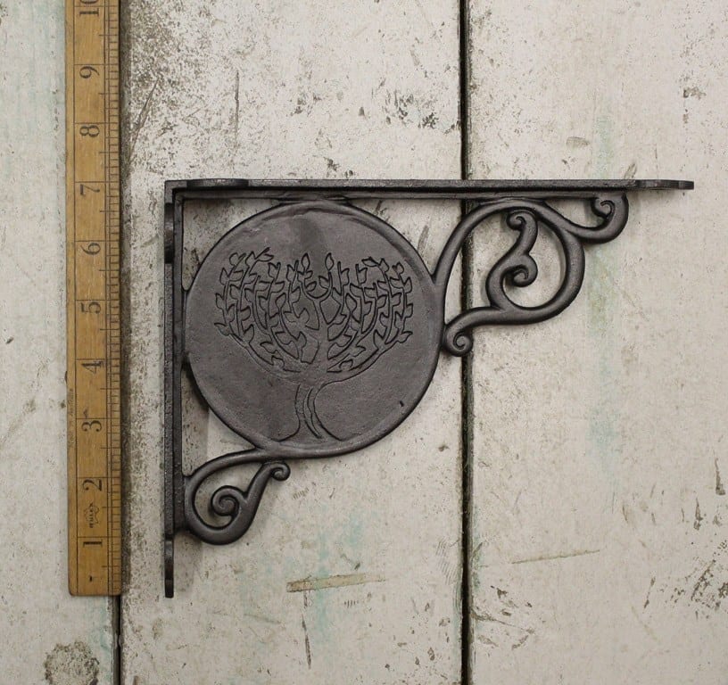 Shelf Bracket FEVER TREE Antique Iron 180mm - Image 2