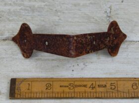 Spearhead Corner Strap Rust 100mm x 100mm (AF068)