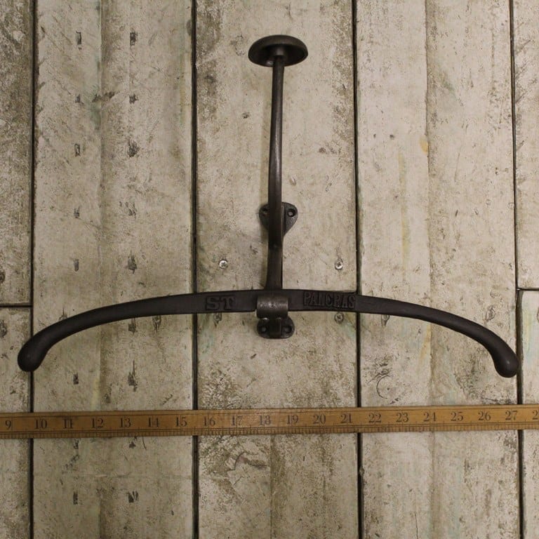 Clothes Hanger Jacket ST PANCRAS Cast Antique Iron 400mm