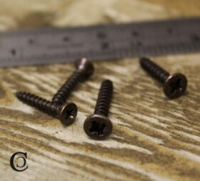 Hinge Screw Bronze 3.0 x 15mm (537)