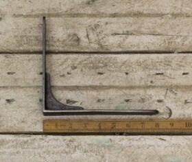Shelf Bracket SHEFFIELD Cast Antique Iron 180mm x 200mm