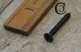 Wood Screw Slotted Raised SEB Countersunk 8g x 4mm x 25mm