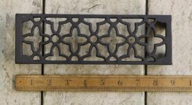 Air Brick Trivet Metric Epoxy Black 67mm x 212mm