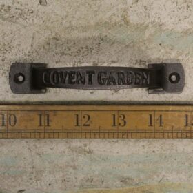Square D Handle COVENT GARDEN Cast Antique Iron 120mm TBD