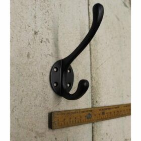 Hat & Coat Hook Straight Sides SEB 4 Holes 120mm (TBD)