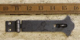 Hasp & Staple BUTTERFLY Antique Iron 130mm