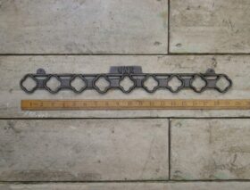 Clothes Airer Hanging 9 Hole needs chain GWR Cast Iron 500mm