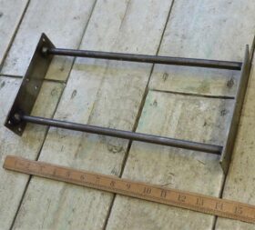 Shelf Support Bracket ACRO Antique Iron 350mm High x 180mm Deep