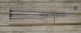 Hairpin Leg 3 Prong Heavy Duty Galvanised 710mm
