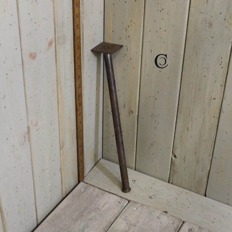 Furniture Leg HARMONY Tube & Foot Ant Copper 400mm
