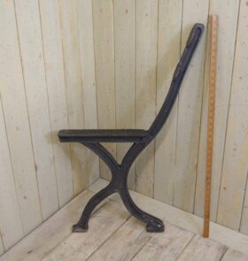 Park Bench End Frame VICTORIAN Design Cast Iron 880mm - TBD