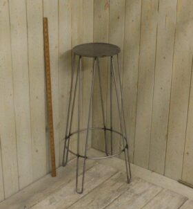 Bar Stool Hairpin Leg Kitchen Circular Foot Rest Antique Iron 750mm