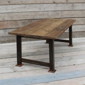 Table End Frame End FARMHOUSE Box Section 660mm High