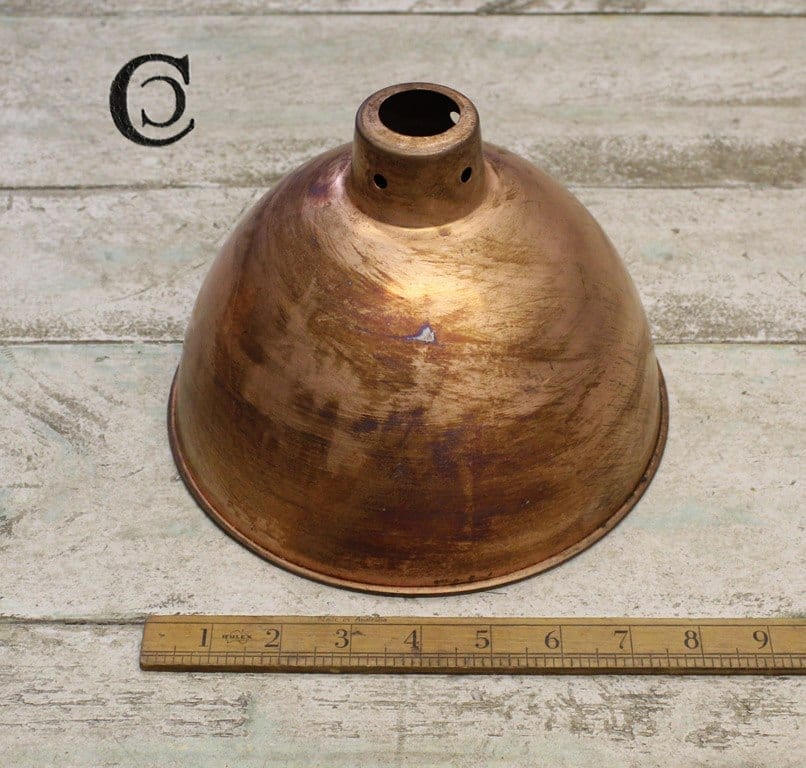 Pendant Hanging Light Shade STUDY DULL Copper 215mm Dia - TBD