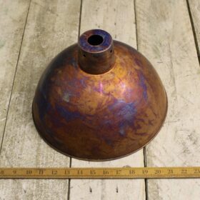 Pendant Hanging Light Shade STUDY Antique Copper 250mm Diameter