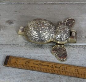 Door Knocker BEE design Cast SOLID BRASS 125mm