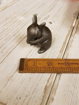 Ornament MOUSE (Mice) Cast Antique Iron 60mm High