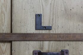 Cast Iron LETTER L Cast Antique Iron 50mm High
