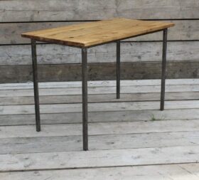 Table Underframe SCHOOL 25mm Box Ant Iron 1000 L x 600 W x 710mm H
