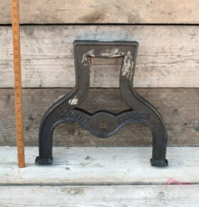 Bench End Frame COVENT GARDEN Cast Antique Iron 400mm