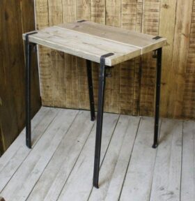 Table Leg TIPTOE Tapered Antique Iron 710mm TBD